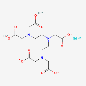 molecular formula C14H20GdN3O10 B8070203 Gadopentetic acid [MI] 