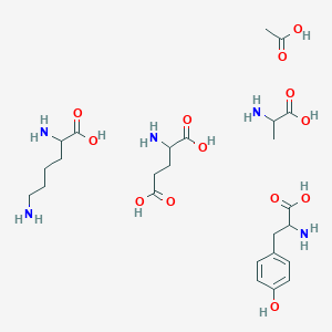 acetic acid,(2S)-2-amino-3-(4-hydroxyphenyl)propanoic acid,(2S)-2-aminopentanedioic acid,(2S)-2-aminopropanoic acid,(2S)-2,6-diaminohexanoic acid