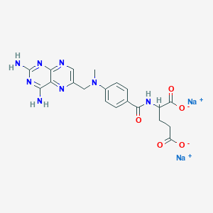 molecular formula C20H20N8Na2O5 B8070337 Amethopterin (disodium);CL14377 (disodium);WR19039 (disodium) 