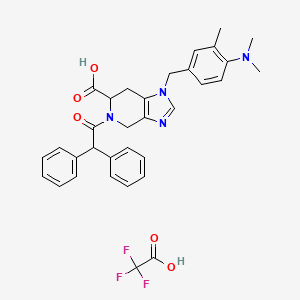 molecular formula C33H33F3N4O5 B8070370 CID 164182197 