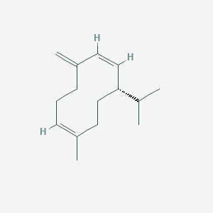 molecular formula C15H24 B8070417 (S,1Z,6Z)-8-异丙基-1-甲基-5-亚甲基环癸-1,6-二烯 