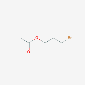molecular formula C5H9BrO2 B8070425 3-Bromopropyl acetate 