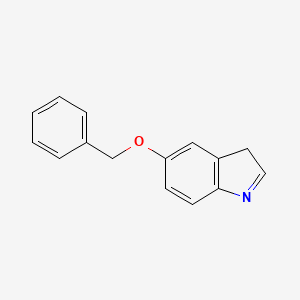 molecular formula C15H13NO B8070455 5-(苄氧基)-3H-吲哚 
