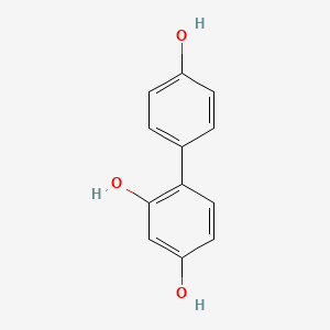 molecular formula C12H10O3 B8070463 [1,1'-Biphenyl]-2,4,4'-triol CAS No. 66624-11-1