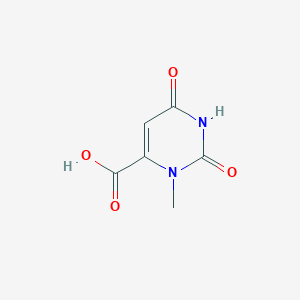 molecular formula C6H6N2O4 B8070471 3-Methyl-2,6-dioxo-1,2,3,6-tetrahydropyrimidine-4-carboxylic acid 