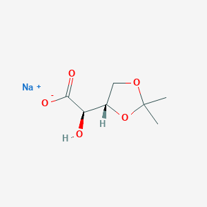 molecular formula C7H11NaO5 B8070525 CID 18639797 