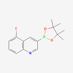 (5-Fluoroquinolin-3-YL)boronic acid pinacol ester