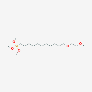 3,3-Dimethoxy-2,15,18-trioxa-3-silanonadecane