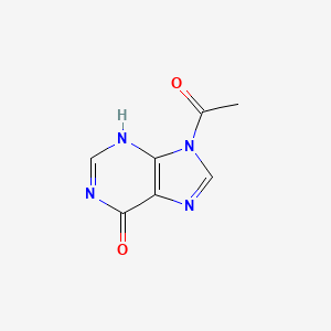 9-acetyl-3H-purin-6-one