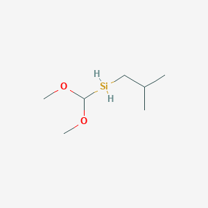 molecular formula C7H18O2Si B8070910 Dimethoxymethyl(2-methylpropyl)silane 