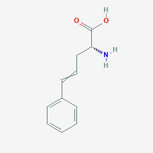(2R)-2-amino-5-phenylpent-4-enoic acid
