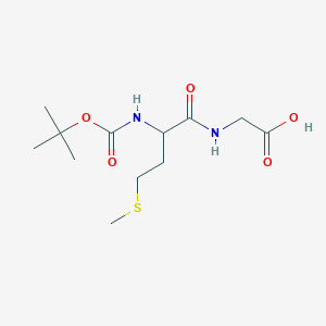 N-(tert-Butoxycarbonyl)methionylglycine
