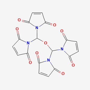 molecular formula C18H10N4O9 B8071145 Bismaleimidomethylether 