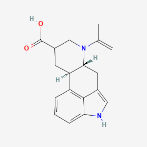 (6aR,10aR)-7-prop-1-en-2-yl-6,6a,8,9,10,10a-hexahydro-4H-indolo[4,3-fg]quinoline-9-carboxylic acid