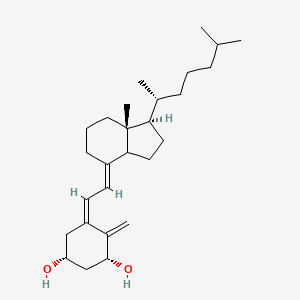 molecular formula C27H44O2 B8071405 9,10-Secocholesta-5,7,10(19)-triene-1,3-diol, (1b,3b,5Z,7E)- 