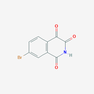 7-Bromo-1,2,3,4-tetrahydroisoquinoline-1,3,4-trione