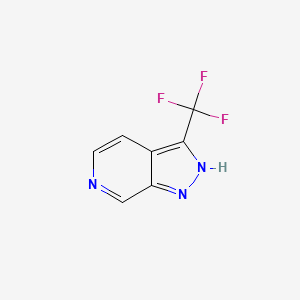 3-(Trifluoromethyl)-1h-pyrazolo[3,4-c]pyridine