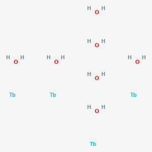 molecular formula H14O7Tb4 B8071503 Terbium oxide (Tb4O7) 