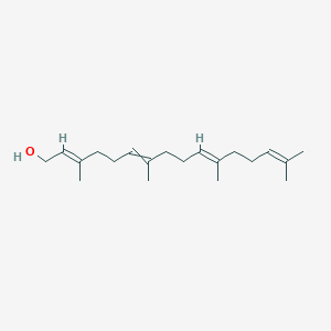 molecular formula C20H34O B8071533 3,7,11,15-Tetramethyl-2,6,10,14-hexadecatetraen-1-ol 