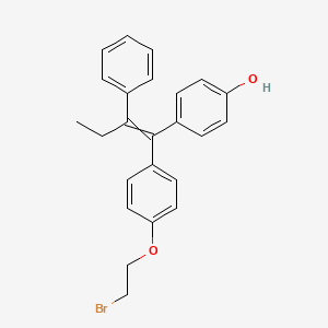 Phenol, 4-[1-[4-(2-bromoethoxy)phenyl]-2-phenyl-1-butenyl]-