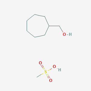 Cycloheptanemethanol, methanesulfonate