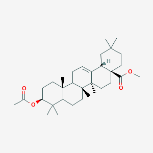 molecular formula C33H52O4 B8071950 3beta-Acetyloxyolean-12-en-28-oic acid methyl ester 