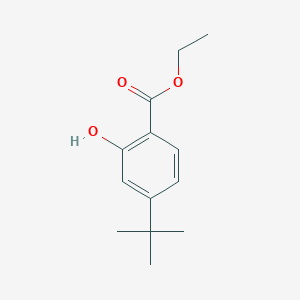 molecular formula C13H18O3 B8072022 Ethyl 4-tert-butyl-2-hydroxybenzoate 