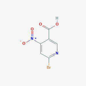 6-Bromo-4-nitronicotinic acid