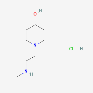 1-(2-(Methylamino)ethyl)piperidin-4-OL hcl