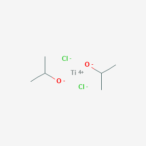 molecular formula C6H14Cl2O2Ti B8072339 Diisopropoxydichlorotitanium 