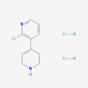 2-Chloro-1',2',3',6'-tetrahydro-3,4'-bipyridine dihydrochloride