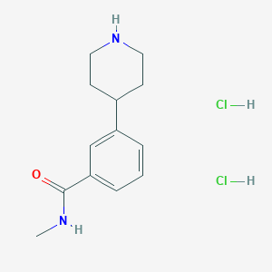 N-Methyl-3-(piperidin-4-yl)benzamide dihydrochloride, AldrichCPR