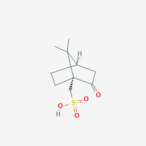 molecular formula C10H16O4S B8072475 (1R,4R)-2-Oxobornane-10-sulfonic acid 