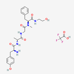 molecular formula C28H36F3N5O8 B8072585 Damgo (tfa) 