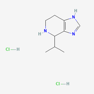 4-Isopropyl-4,5,6,7-tetrahydro-3H-imidazo[4,5-c]pyridine dihydrochloride