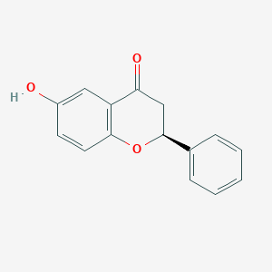 (2s)-6-Hydroxy-2-phenyl-2,3-dihydro-4h-chromen-4-one