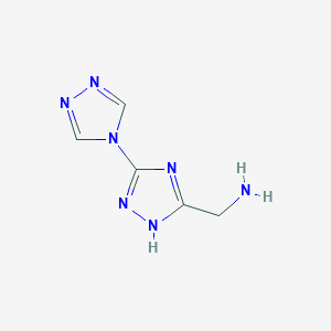 (2H-3,4'-bi-1,2,4-triazol-5-ylmethyl)amine