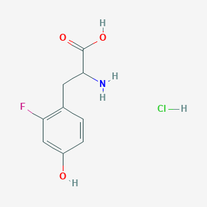 2-Fluoro-dl-tyrosine hydrochloride