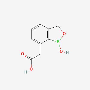 2-(1-Hydroxy-1,3-dihydro-2,1-benzoxaborol-7-yl)acetic acid