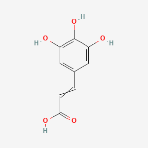 2-Propenoic acid, 3-(3,4,5-trihydroxyphenyl)-