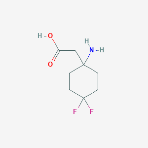 (1-Amino-4,4-difluorocyclohexyl)acetic acid