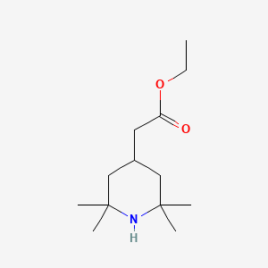 Ethyl 2,2,6,6-tetramethyl-4-piperidineacetate