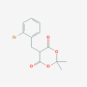 5-[(2-Bromophenyl)methyl]-2,2-dimethyl-1,3-dioxane-4,6-dione
