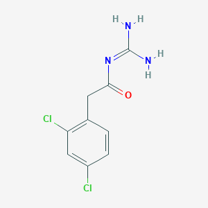 N-(diaminomethylidene)-2-(2,4-dichlorophenyl)acetamide