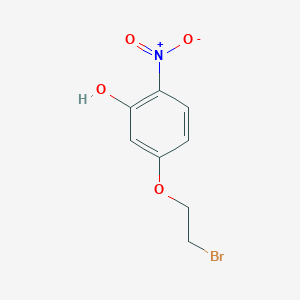 2-(3-Hydroxy-4-nitrophenoxy)ethyl bromide