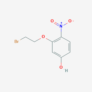 3-(2-Bromoethoxy)-4-nitrophenol