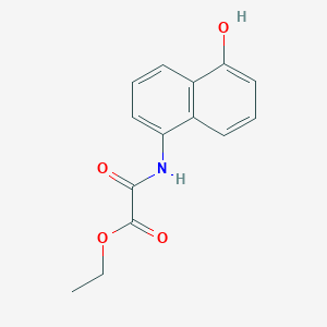 Ethyl 2-[(5-hydroxynaphthalen-1-yl)amino]-2-oxoacetate