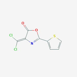 4-Dichloromethylene-2-thiophen-2-yl-4h-oxazol-5-one