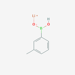 Lithium;hydroxy-(3-methylphenyl)borinate