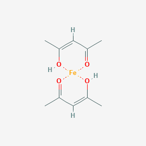 molecular formula C10H16FeO4 B8073775 乙酰丙酮合铁 